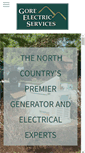 Mobile Screenshot of goreelectricservices.com